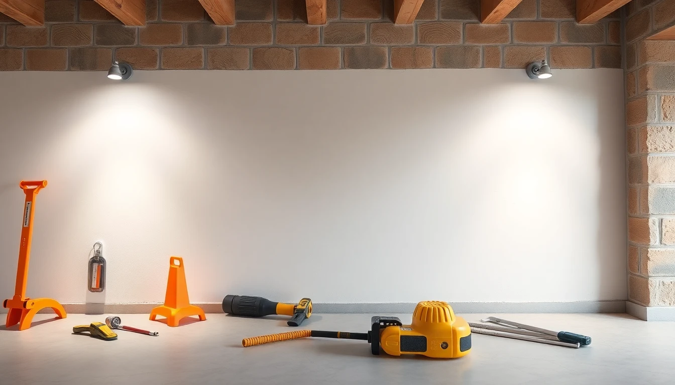 Basement Wall Repair